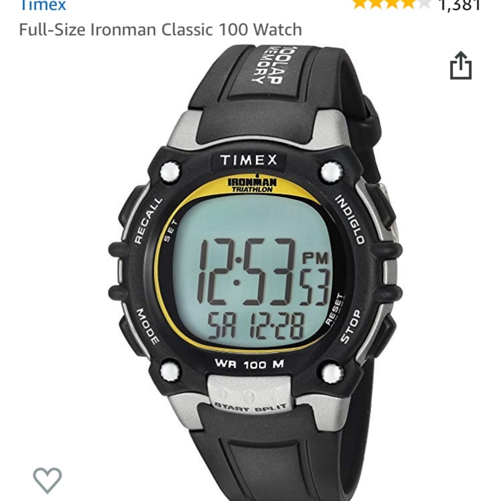 Timex men’s athletic watch